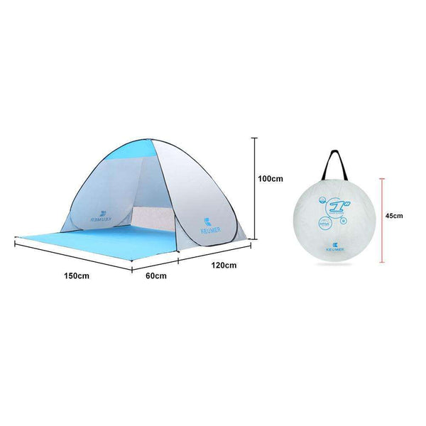 Keumer Pop Up Sun Shelter  Veebee Voyage