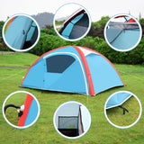 Matterhorn 3 Persons Inflatable Camping Waterproof Tent with Bag And Pump Sporting Goods > Outdoor Recreation > Camping & Hiking > Tents Veebee Voyage