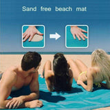 Naturelife Sand Free Beach Mat  Veebee Voyage