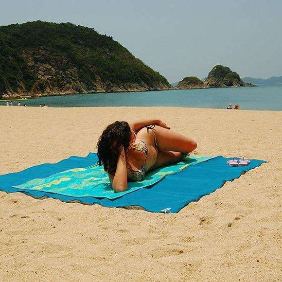 Naturelife Sand Free Beach Mat  Veebee Voyage