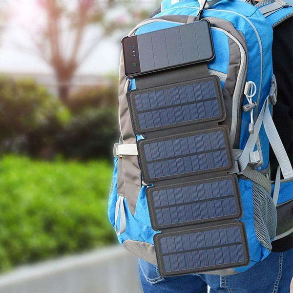 Oslo Fire Solar Panel 10000mAh  Veebee Voyage