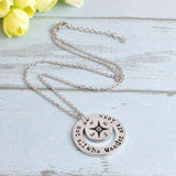 Wonder and Wander Pendant Necklace  Veebee Voyage