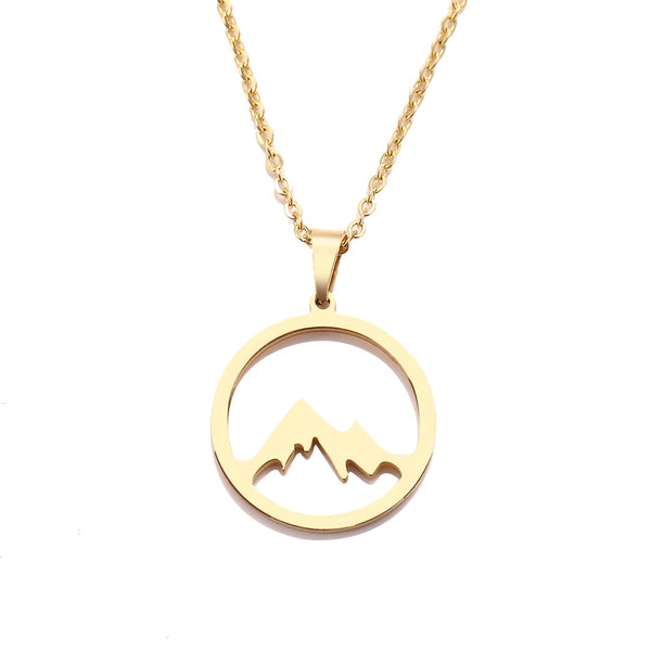 Mountain Peak Necklace  Veebee Voyage