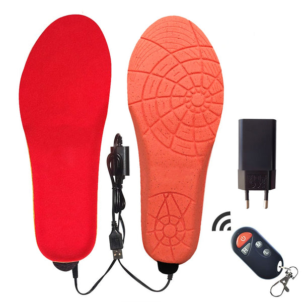 Rechargeable Heated Thermal Insoles With Remote Control  Veebee Voyage