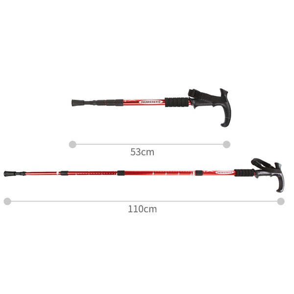 Alba Aluminum Trekking Pole Walking Stick trekking poles Veebee Voyage