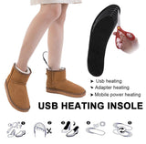 USB Rechargeable Heated Thermal Insoles  Veebee Voyage