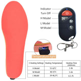 Rechargeable Heated Thermal Insoles With Remote Control  Veebee Voyage