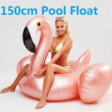 Seaside Pearl 60" Flamingo Pool Float  Veebee Voyage