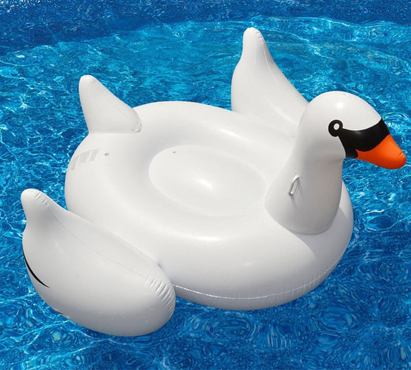 Seaside Sally 60" Swan Pool Float  Veebee Voyage