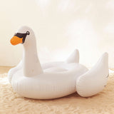 Seaside Sally 60" Swan Pool Float  Veebee Voyage