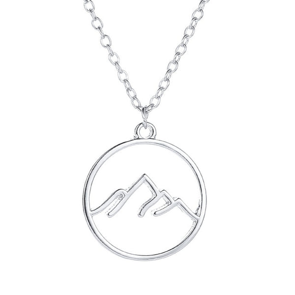 Hollow Mountain Necklace  Veebee Voyage