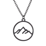 Hollow Mountain Necklace  Veebee Voyage