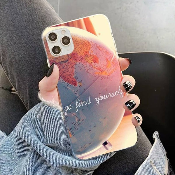 Find Yourself! phone case Veebee Voyage