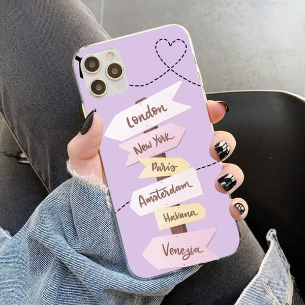 North or South? phone case Veebee Voyage