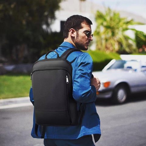 BOPAI Slim Laptop Backpack travel backpack usb Veebee Voyage