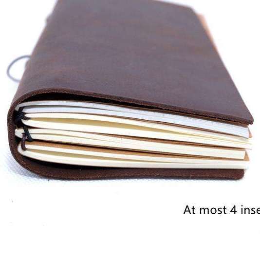 100% Genuine Leather Paradise Travel Journal  Veebee Voyage