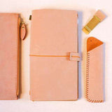 100% Genuine Leather Paradise Travel Journal  Veebee Voyage