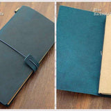 100% Genuine Leather Paradise Travel Journal  Veebee Voyage