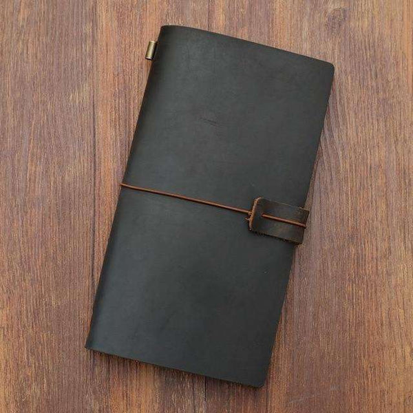 100% Genuine Leather Paradise Travel Journal  Veebee Voyage