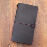 100% Genuine Leather Paradise Travel Journal  Veebee Voyage