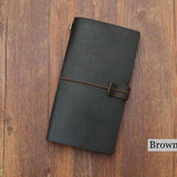 100% Genuine Leather Paradise Travel Journal  Veebee Voyage