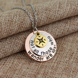 The Wayfarer Wanderlust Necklace  Veebee Voyage