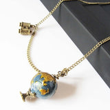 The Vintage Globe Pendant  Veebee Voyage