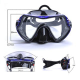 Rainbow Cove Professional Scuba Diving Mask and Snorkel  Veebee Voyage