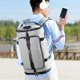 The Hilton USB Charging Backpack  Veebee Voyage