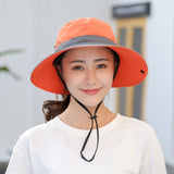 Sunshade Waterproof UV 50+ Sun Hat with Ponytail Slot upf hats Veebee Voyage