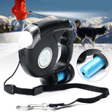 Romero Retractable Leash with LED Flashlight  Veebee Voyage