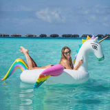 Seaside Life Rainbow 94" Pegasus Float  Veebee Voyage