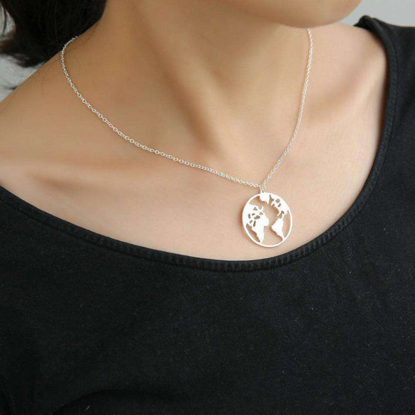 The Celestial Sphere Pendant Necklace  Veebee Voyage