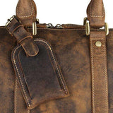 The Norseman 100% Leather Duffel  Veebee Voyage