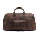 The Norseman 100% Leather Side Duffel  Veebee Voyage