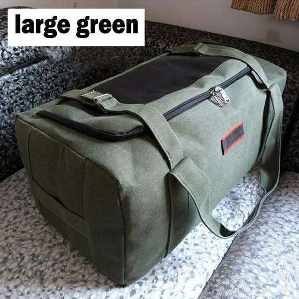 The Ridgeson Canvas Duffel  Veebee Voyage