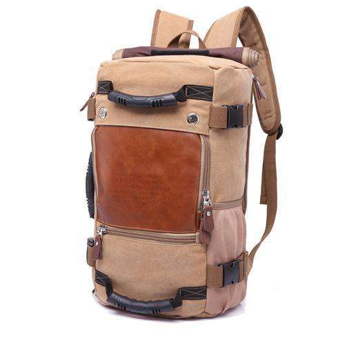 The Valdez Canvas Rucksack Travel Rucksack Veebee Voyage