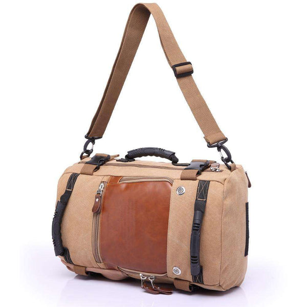 The Valdez Canvas Rucksack Travel Rucksack Veebee Voyage