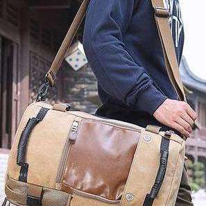 The Valdez Canvas Rucksack Travel Rucksack Veebee Voyage