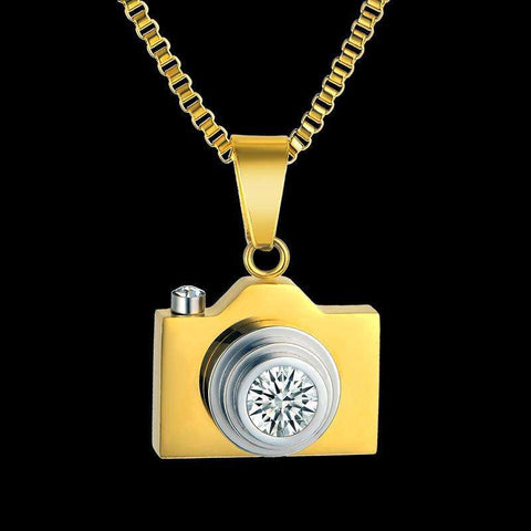 Gone from Supplier/The Versailles Camera Pendant Necklace  Veebee Voyage