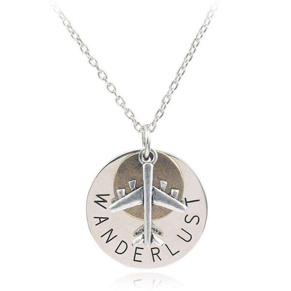 The Wellington Wanderlust Pendant Necklace  Veebee Voyage