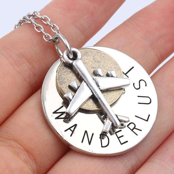 The Wellington Wanderlust Pendant Necklace  Veebee Voyage