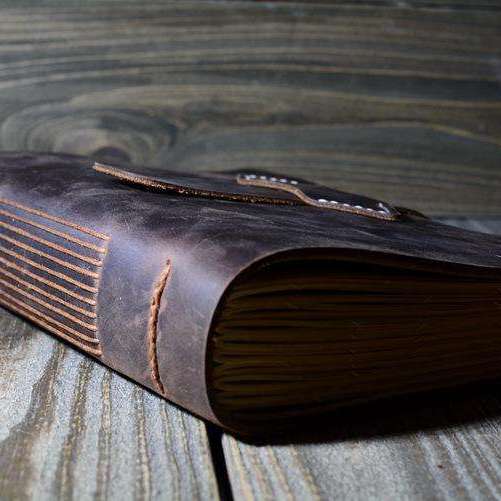 Trunk Bay Leather Travel Journal  Veebee Voyage