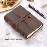 Viceroy Leather Bound Travel Journal  Veebee Voyage