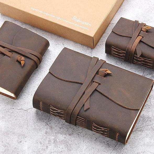 Viceroy Leather Bound Travel Journal  Veebee Voyage