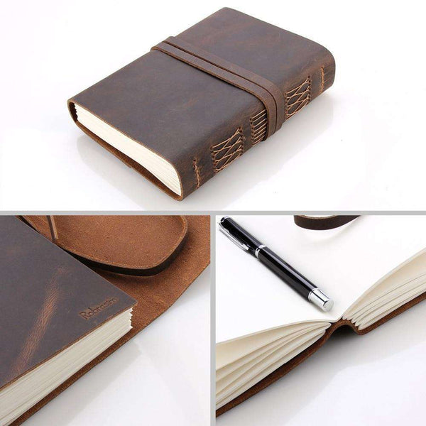 Viceroy Leather Bound Travel Journal  Veebee Voyage